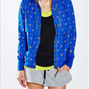 UO Without Walls Windbreaker blue bomber Jacket M